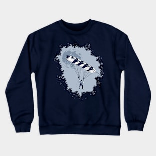 Moonlight flight Crewneck Sweatshirt